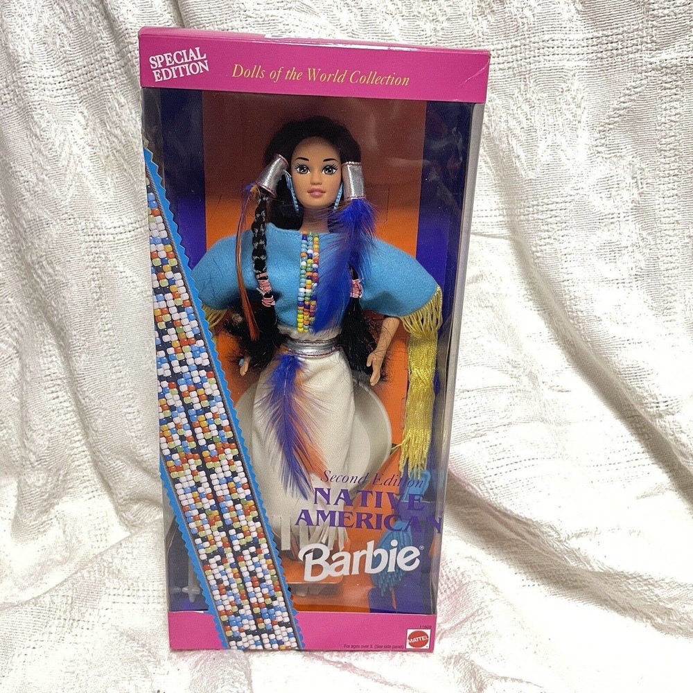 MATTEL Barbie Doll Native American 2nd Edition 1993 Mattel #11609 NRFB VINTAGE
